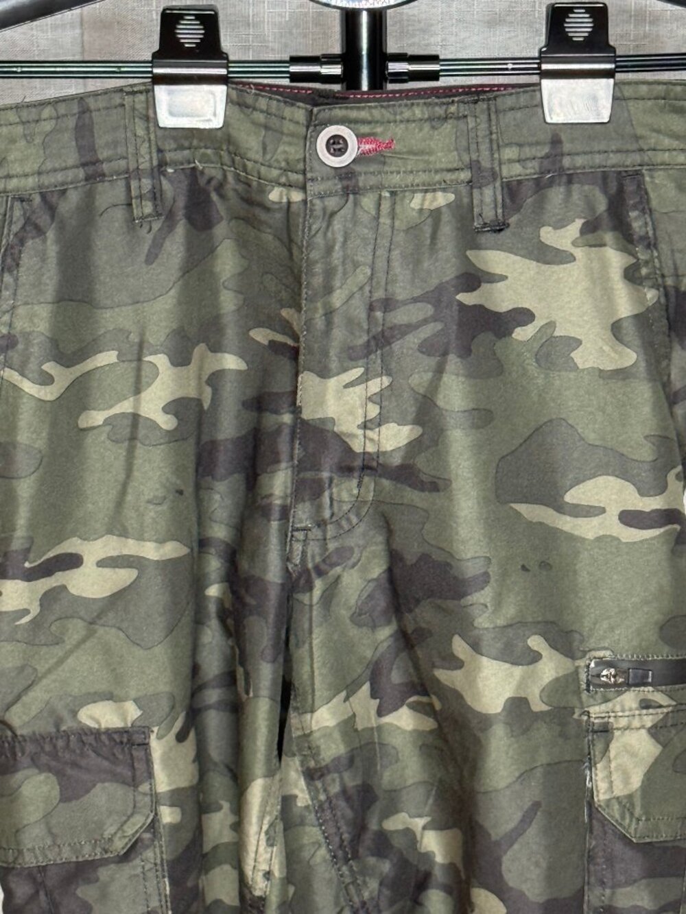 Burnside - Boys - Camo Cargo Shorts - Size Youth 14 / 16